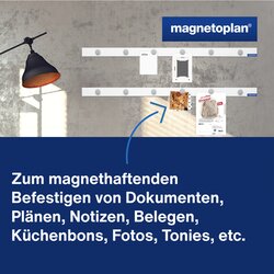 magnetoplan® Magnetleiste magnetowand
