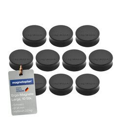magnetoplan® 1665012 magnetoplan Magnet Ergo Large 34mm sw 10 St.