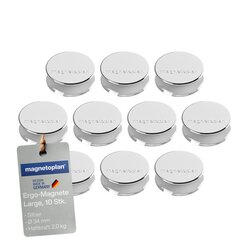 magnetoplan® 1665032 magnetoplan Magnet Ergo Large 34mm si 10 St.