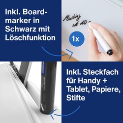 magnetoplan® Memoboard Desk-Organizer