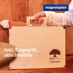 magnetoplan® Moderationskoffer Wood Series