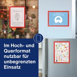 magnetoplan® Magnetrahmen magnetofix DIN A4 2 St./Pack.