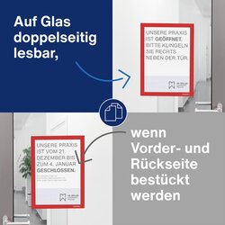 magnetoplan® Magnetrahmen magnetofix DIN A4 2 St./Pack.
