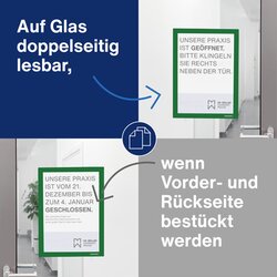 magnetoplan® Magnetrahmen magnetofix DIN A4 2 St./Pack.