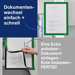 magnetoplan® Magnetrahmen magnetofix DIN A4 2 St./Pack.