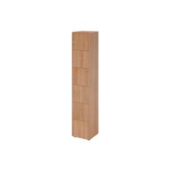 Hammerbacher V264L6/N/N/DS Hammerbacher Schliessfach- schrank 6OH nu/nu 6xDS