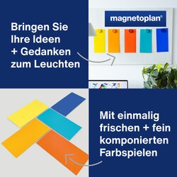 magnetoplan® Moderationskarte Rainbow