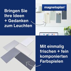 magnetoplan® Moderationskarte Grey
