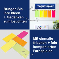 magnetoplan® Moderationskarte Neon