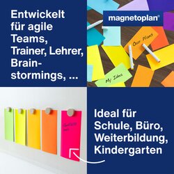magnetoplan® Moderationskarte Neon
