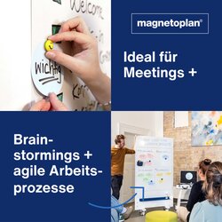 magnetoplan® Moderationskarte Kreis 10 cm 500 St./Pack.