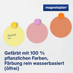 magnetoplan® Moderationskarte Kreis 10 cm 500 St./Pack.