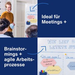 magnetoplan® Moderationskarte Königswabe 500 St./Pack.