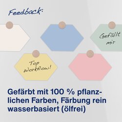 magnetoplan® Moderationskarte Rhombus 500 St./Pack.