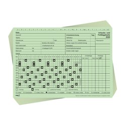 RNK Verlag 2900/26-10 RNK Fehltagekarte 2026 A5 quer 10St