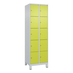 C+P 049010205S10015 C+P Spind Evolo PLUS Füße 10Fä 1950x600x500 lgr/cgn