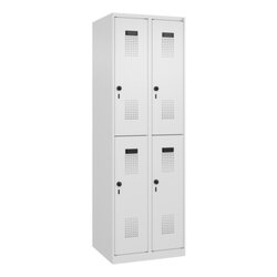 C+P 04930020S10020 C+P Spind Evolo PLUS Doppel 4Fächer 1850x600x500 vws/vws