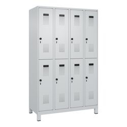 C+P 04931040S10013 C+P Spind Evolo PLUS Doppel 8Fächer 1950x1200x500 lgr/lgr