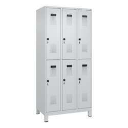 C+P 04931030S10013 C+P Spind Evolo PLUS Doppel 6Fächer 1950x900x500 lgr/lgr