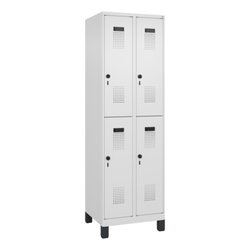 C+P 04931020S10020 C+P Spind Evolo PLUS Doppel 4Fächer 1950x600x500 vws/vws