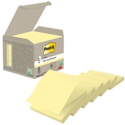 Post-it® R330-1B Post-it Haftnotiz Recycling Z-Notes ge 6x100Bl