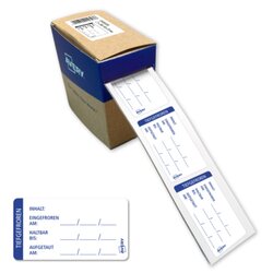 Avery Zweckform ETICOLD.DE Avery Zweckform Lebensmittel- Etikett 65x35mm 200St bl/ws