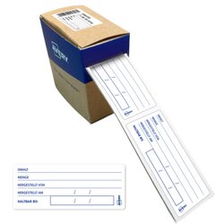 Avery Zweckform ETIHACCP.DE Avery Zweckform Lebensmittel- Etikett 98x40 300St abl bl/ws