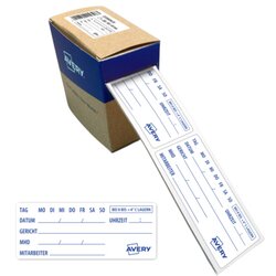 Avery Zweckform ETITEMOIN.DE Avery Zweckform Probenetikett 98x40 300St abl bl/ws