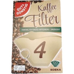 GUT & GÜNSTIG Kaffeefilter 4