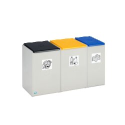 VAR Abfallsammelsystem 60 l 2 Sortierfächer