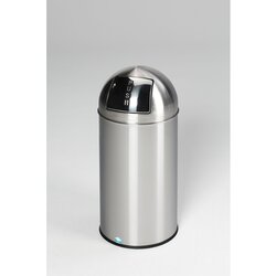 VAR 43008 VAR Abfallsammler D 35 edelstahl matt