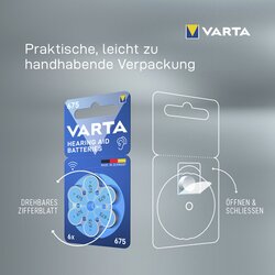 Varta Knopfzelle 675