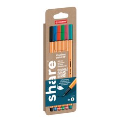 share 4-0047999 share Fineliner sort 6St 