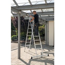 MUNK Multifunktionsleiter max. Arbeitshöhe 7,2 m