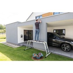 MUNK Multifunktionsleiter max. Arbeitshöhe 4,8 m