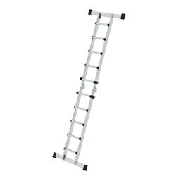 MUNK Teleskopleiter max. Arbeitshöhe 4,2 m