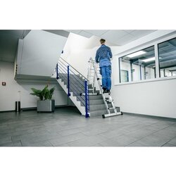 MUNK Teleskopleiter max. Arbeitshöhe 4,2 m