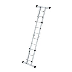 MUNK Teleskopleiter max. Arbeitshöhe 3,05 m