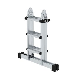 MUNK Teleskopleiter max. Arbeitshöhe 3,05 m