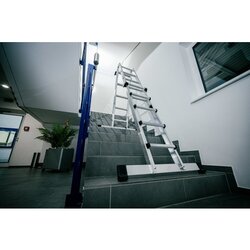 MUNK Teleskopleiter max. Arbeitshöhe 4,2 m