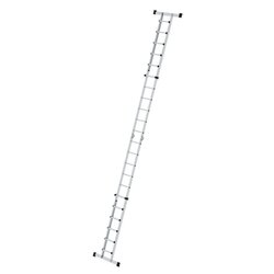 MUNK Teleskopleiter max. Arbeitshöhe 4,7 m