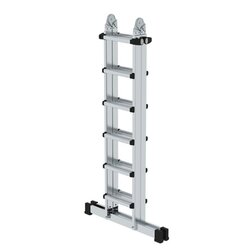 MUNK Teleskopleiter max. Arbeitshöhe 4,7 m