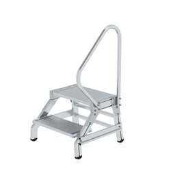 MUNK Podestleiter inkl. Handlauf max. Arbeitshöhe 2,4 m