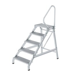 MUNK Podestleiter inkl. Handlauf max. Arbeitshöhe 3 m