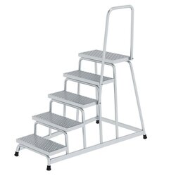 MUNK Podestleiter R13 inkl. Handlauf max. Arbeitshöhe 3 m