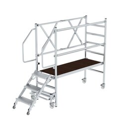 MUNK 011305 Munk Montageplattform mit Treppenzustieg