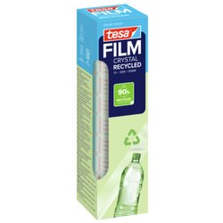 tesa® Klebefilm CRYSTAL RECYCLED 15 mm x 10 m (B x L) 10 St./Pack.