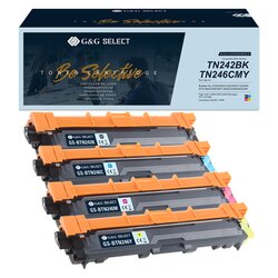 G&G GSBTN242K4P G&G Toner wie Brother TN242 sw/TN246 cmy