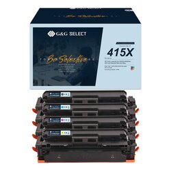 G&G GSHW2030X4P G&G Toner wie HP 415X XL sw/c/m/y 4St