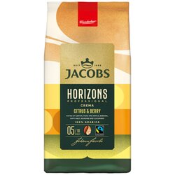 JACOBS 4242890 Jacobs Horizons Crema Fairtrade Ganze Bohne 1kg